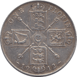 1912 FLORIN ( GVF ) - FLORIN - Cambridgeshire Coins