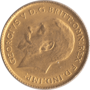 1912 GOLD HALF SOVEREIGN ( AUNC ) - HALF SOVEREIGN - Cambridgeshire Coins