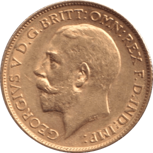 1912 GOLD HALF SOVEREIGN ( EF ) 1 - HALF SOVEREIGN - Cambridgeshire Coins