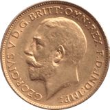 1912 GOLD HALF SOVEREIGN ( EF ) 1 - HALF SOVEREIGN - Cambridgeshire Coins