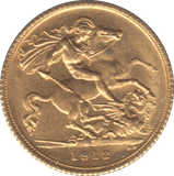 1912 GOLD HALF SOVEREIGN SYDNEY MINT ( AUNC ) - HALF SOVEREIGN - Cambridgeshire Coins