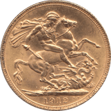 1912 GOLD SOVEREIGN ( AUNC ) 2 - SOVEREIGN - Cambridgeshire Coins