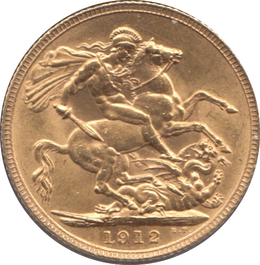 1912 GOLD SOVEREIGN ( AUNC ) - SOVEREIGN - Cambridgeshire Coins