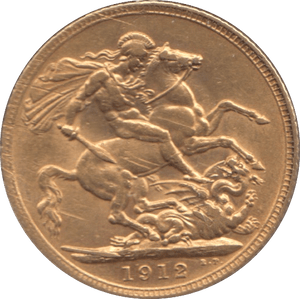 1912 GOLD SOVEREIGN ( EF ) 2 - SOVEREIGN - Cambridgeshire Coins