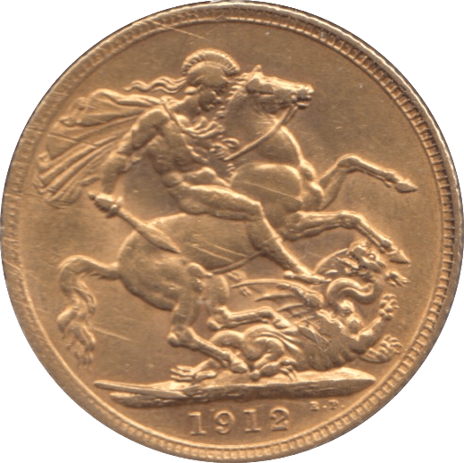 1912 GOLD SOVEREIGN ( EF ) 2 - SOVEREIGN - Cambridgeshire Coins