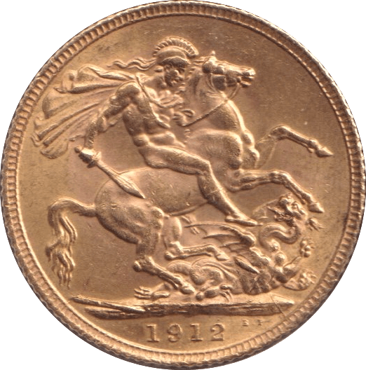 1912 GOLD SOVEREIGN ( EF ) - SOVEREIGN - Cambridgeshire Coins