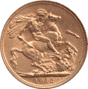 1912 GOLD SOVEREIGN ( EF ) - SOVEREIGN - Cambridgeshire Coins