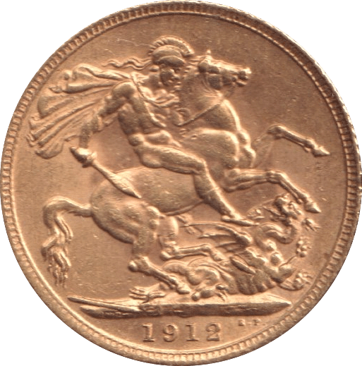 1912 GOLD SOVEREIGN ( EF ) - SOVEREIGN - Cambridgeshire Coins