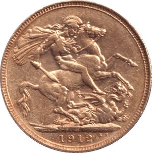 1912 GOLD SOVEREIGN ( GVF ) SYDNEY MINT - SOVEREIGN - Cambridgeshire Coins