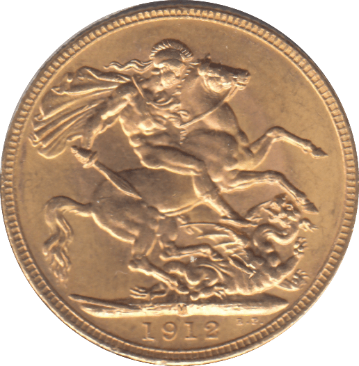 1912 GOLD SOVEREIGN MELBOURNE MINT ( UNC ) - SOVEREIGN - Cambridgeshire Coins