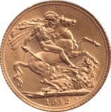 1912 GOLD SOVEREIGN ( UNC ) - SOVEREIGN - Cambridgeshire Coins