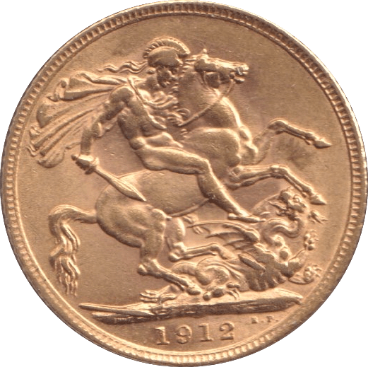 1912 GOLD SOVEREIGN ( UNC ) - SOVEREIGN - Cambridgeshire Coins
