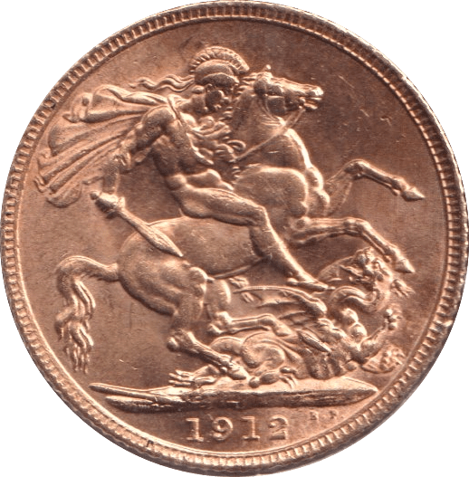 1912 GOLD SOVEREIGN ( UNC ) - SOVEREIGN - Cambridgeshire Coins