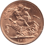 1912 GOLD SOVEREIGN ( UNC ) - SOVEREIGN - Cambridgeshire Coins