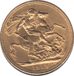 1912 GOLD SOVEREIGN ( UNC ) - Sovereign - Cambridgeshire Coins