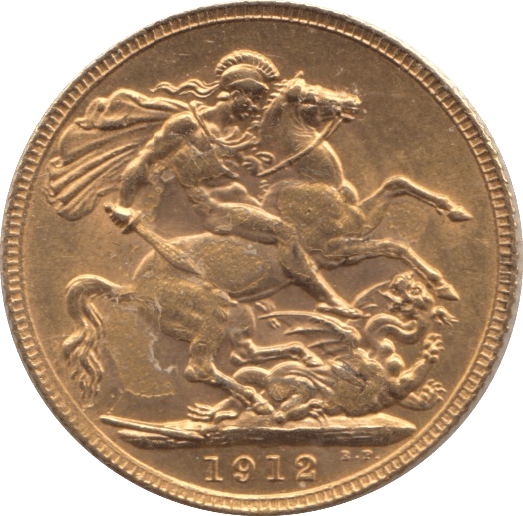 1912 GOLD SOVEREIGN ( UNC ) - SOVEREIGN - Cambridgeshire Coins
