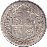 1912 HALFCROWN ( EF ) - HALFCROWN - Cambridgeshire Coins