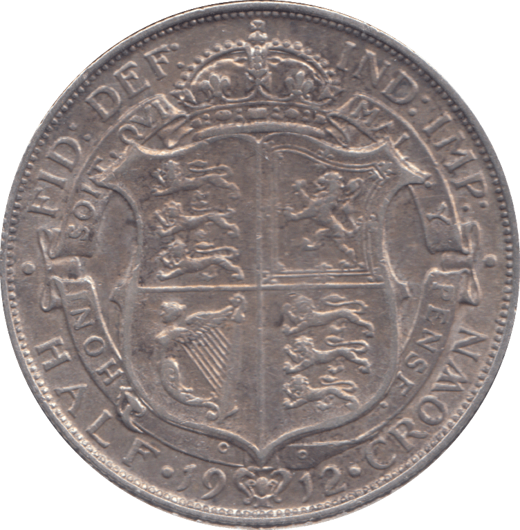 1912 HALFCROWN ( GF ) - HALFCROWN - Cambridgeshire Coins