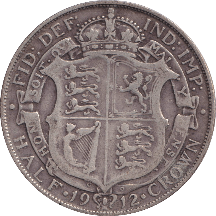 1912 HALFCROWN ( GF ) - HALFCROWN - Cambridgeshire Coins