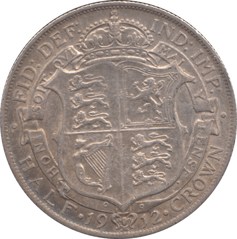 1912 HALFCROWN ( GF ) - HALFCROWN - Cambridgeshire Coins