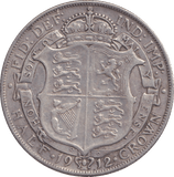 1912 HALFCROWN ( GF ) - HALFCROWN - Cambridgeshire Coins