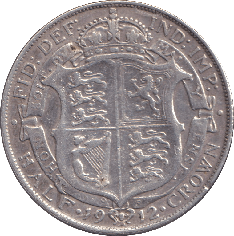 1912 HALFCROWN ( GF ) - HALFCROWN - Cambridgeshire Coins
