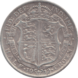 1912 HALFCROWN ( VF ) - HALFCROWN - Cambridgeshire Coins