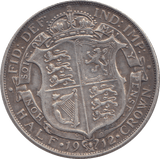 1912 HALFCROWN ( VF ) - HALFCROWN - Cambridgeshire Coins