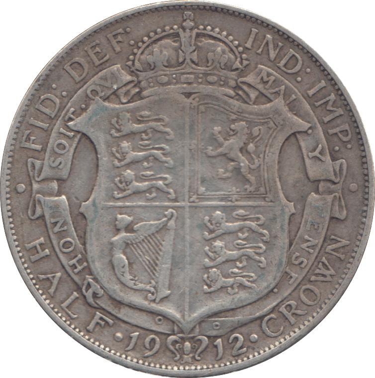 1912 HALFCROWN ( VF ) - HALFCROWN - Cambridgeshire Coins