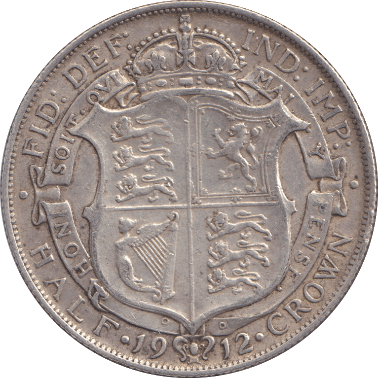 1912 HALFCROWN ( VF ) - HALFCROWN - Cambridgeshire Coins