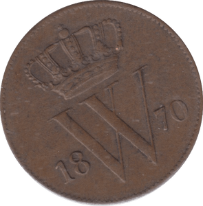 1912 NETHERLANDS CENT - WORLD COINS - Cambridgeshire Coins
