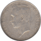 1912 ONE FRANC BELGIUM ( SILVER ) - SILVER WORLD COINS - Cambridgeshire Coins