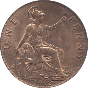 1912 PENNY ( BU ) - PENNY - Cambridgeshire Coins