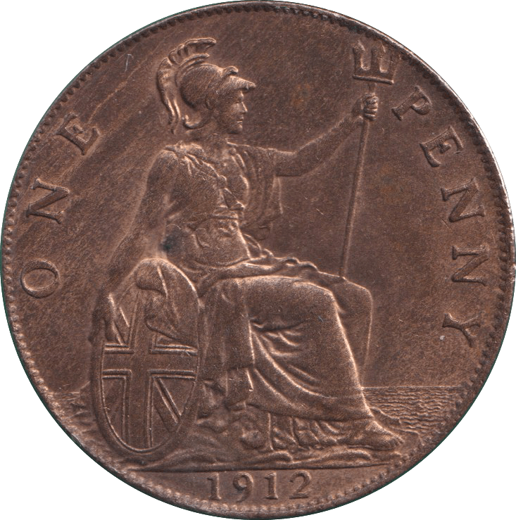 1912 PENNY ( EF ) - PENNY - Cambridgeshire Coins