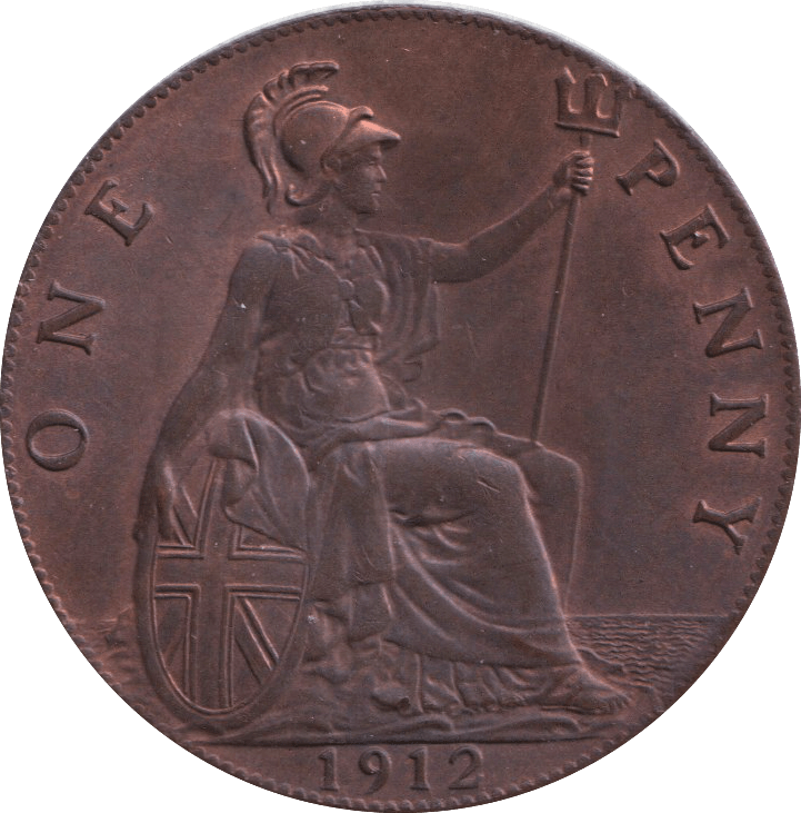 1912 PENNY ( EF ) - PENNY - Cambridgeshire Coins