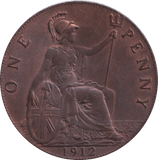 1912 PENNY ( EF ) - PENNY - Cambridgeshire Coins