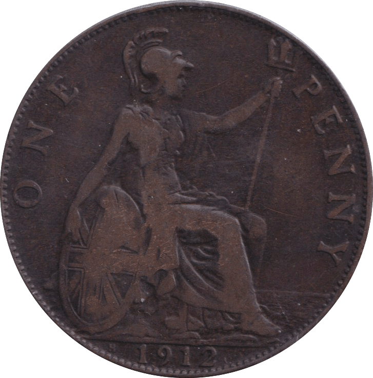 1912 PENNY ( FINE ) - PENNY - Cambridgeshire Coins