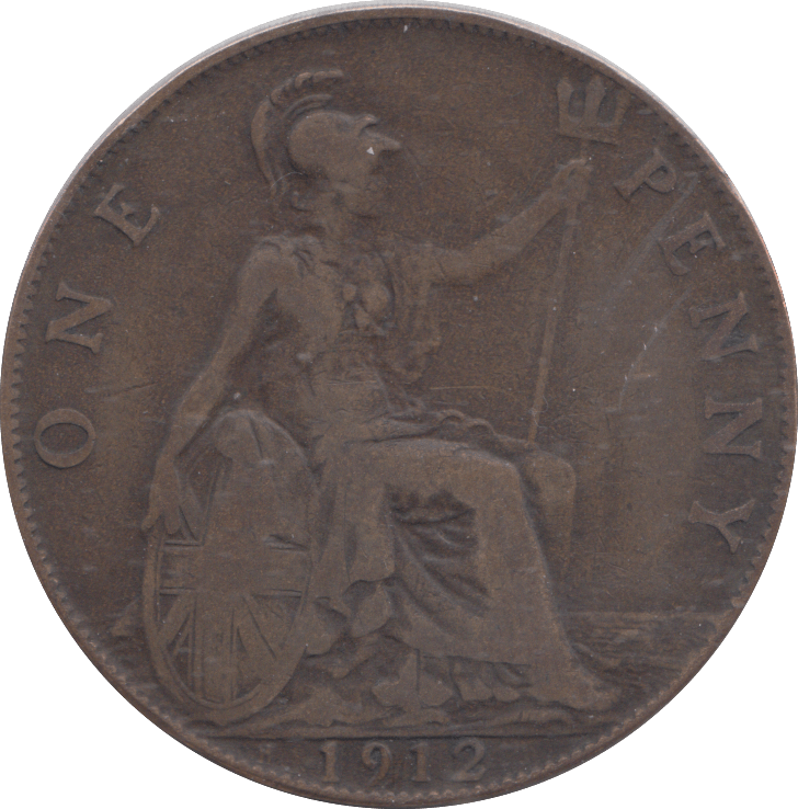 1912 PENNY ( FINE ) - PENNY - Cambridgeshire Coins
