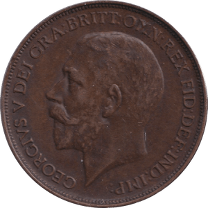 1912 PENNY ( GVF ) - PENNY - Cambridgeshire Coins