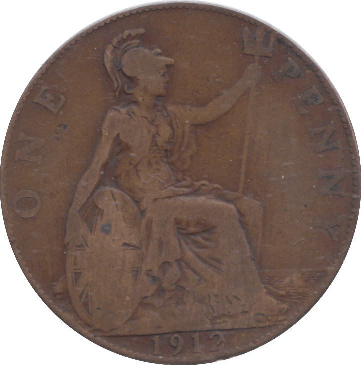 1912 PENNY ( NF ) - PENNY - Cambridgeshire Coins