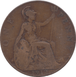 1912 PENNY ( NF ) - PENNY - Cambridgeshire Coins