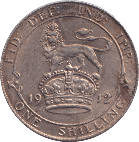 1912 SHILLING ( EF ) - SHILLING - Cambridgeshire Coins