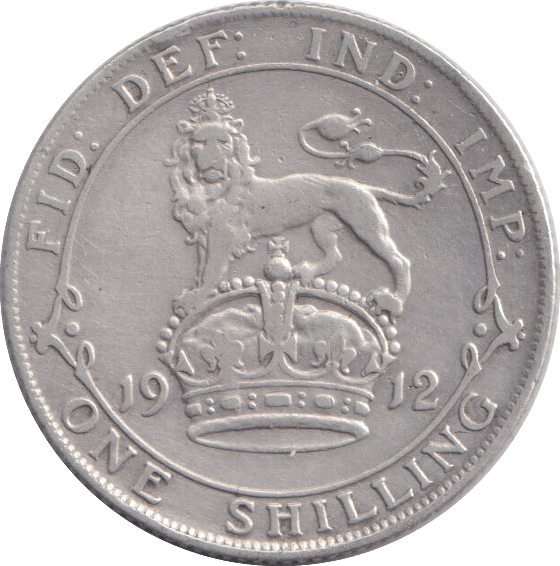 1912 SHILLING ( FINE ) - SHILLING - Cambridgeshire Coins