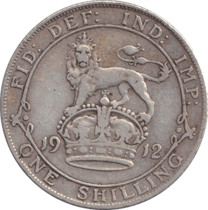 1912 SHILLING ( GF ) - SHILLING - Cambridgeshire Coins