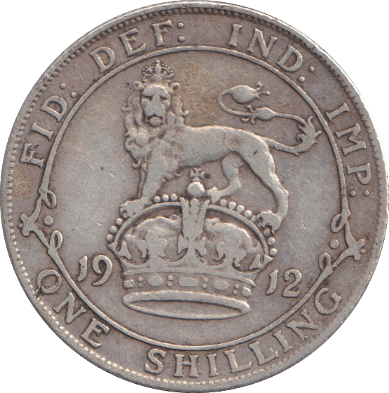 1912 SHILLING ( GF ) - SHILLING - Cambridgeshire Coins