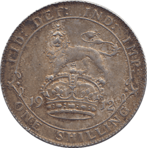 1912 SHILLING ( GVF ) - SHILLING - Cambridgeshire Coins