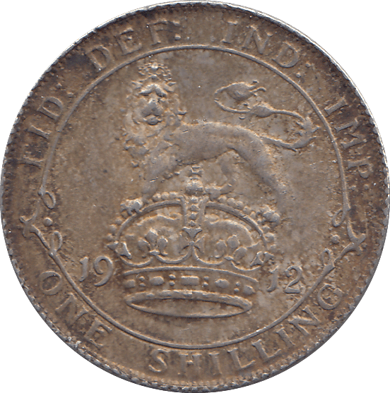 1912 SHILLING ( GVF ) - SHILLING - Cambridgeshire Coins