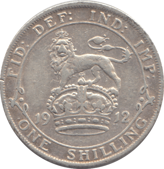 1912 SHILLING ( VF ) - SHILLING - Cambridgeshire Coins