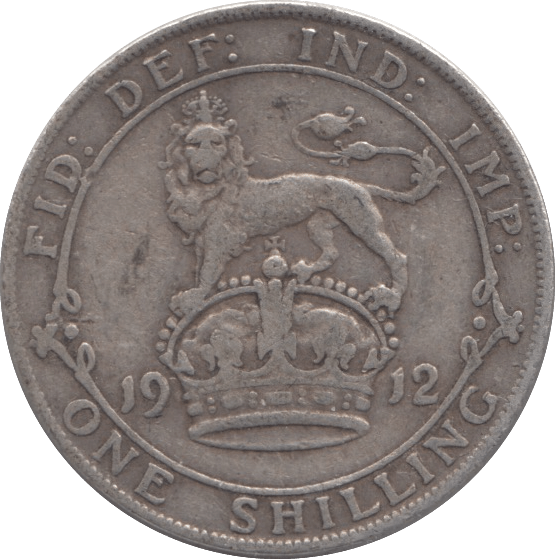 1912 SHILLING ( VF ) - Shilling - Cambridgeshire Coins