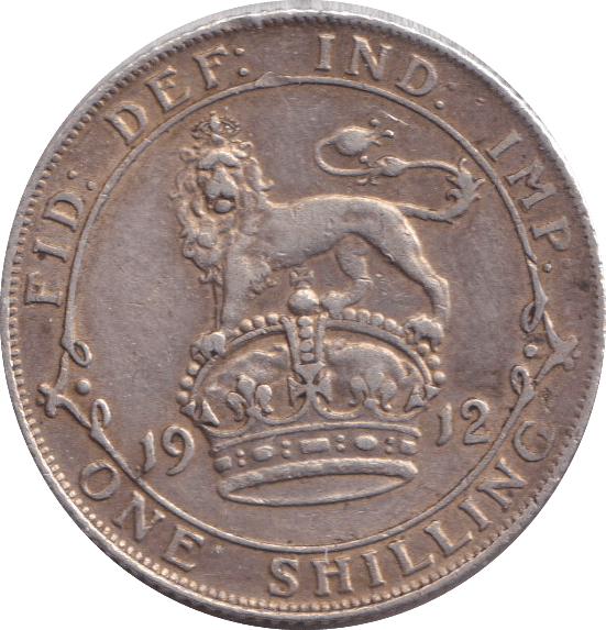 1912 SHILLING ( VF ) - SHILLING - Cambridgeshire Coins